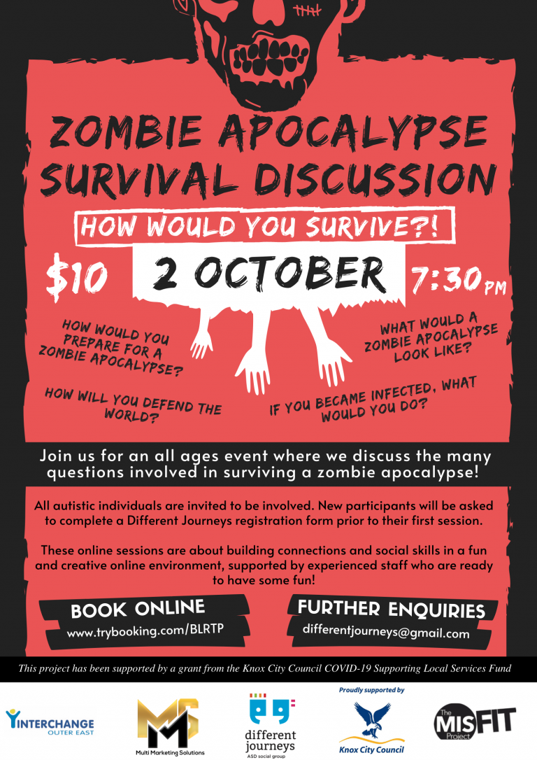 Zombie Apocalypse Survival - 2nd Oct