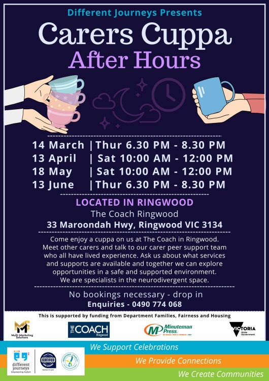 Ringwood After Hours Carers Cuppa